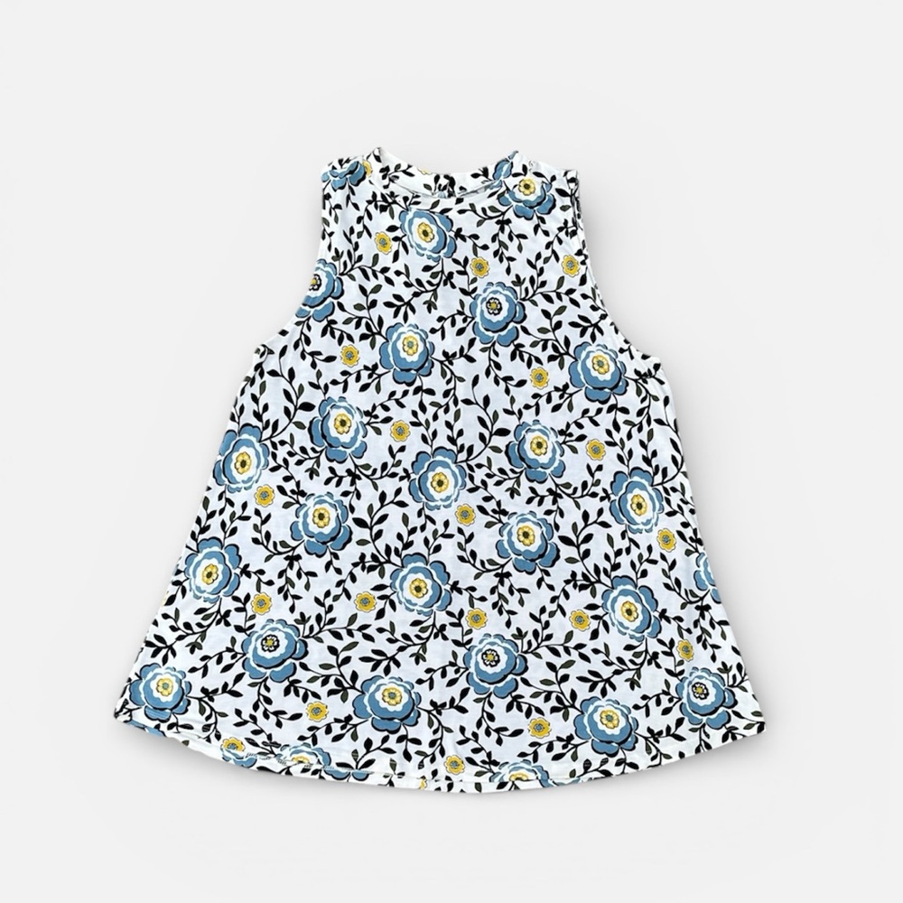 LOFT Sleeveless Tank in Floral Print Size Medium